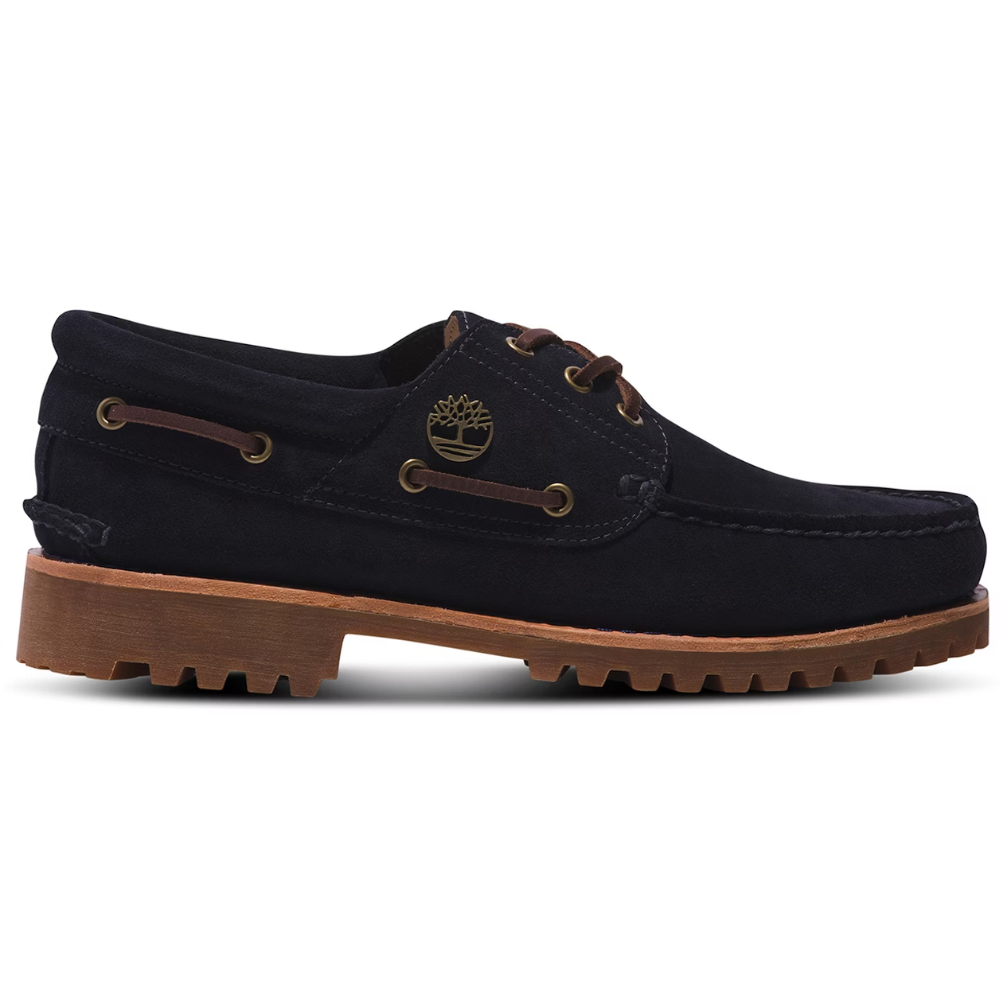 Timberland 3-Eye Classic Lug C.F. Stead Dark Blue Suede