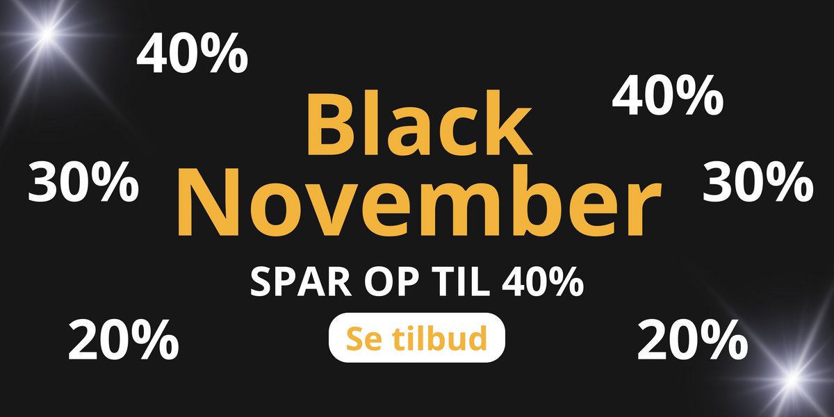 Black November kommer! Hold øje – store sneaker deals hele måneden!