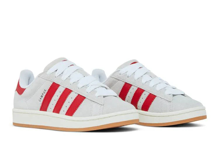 Adidas Campus 00s Crystal White Better Scarlet