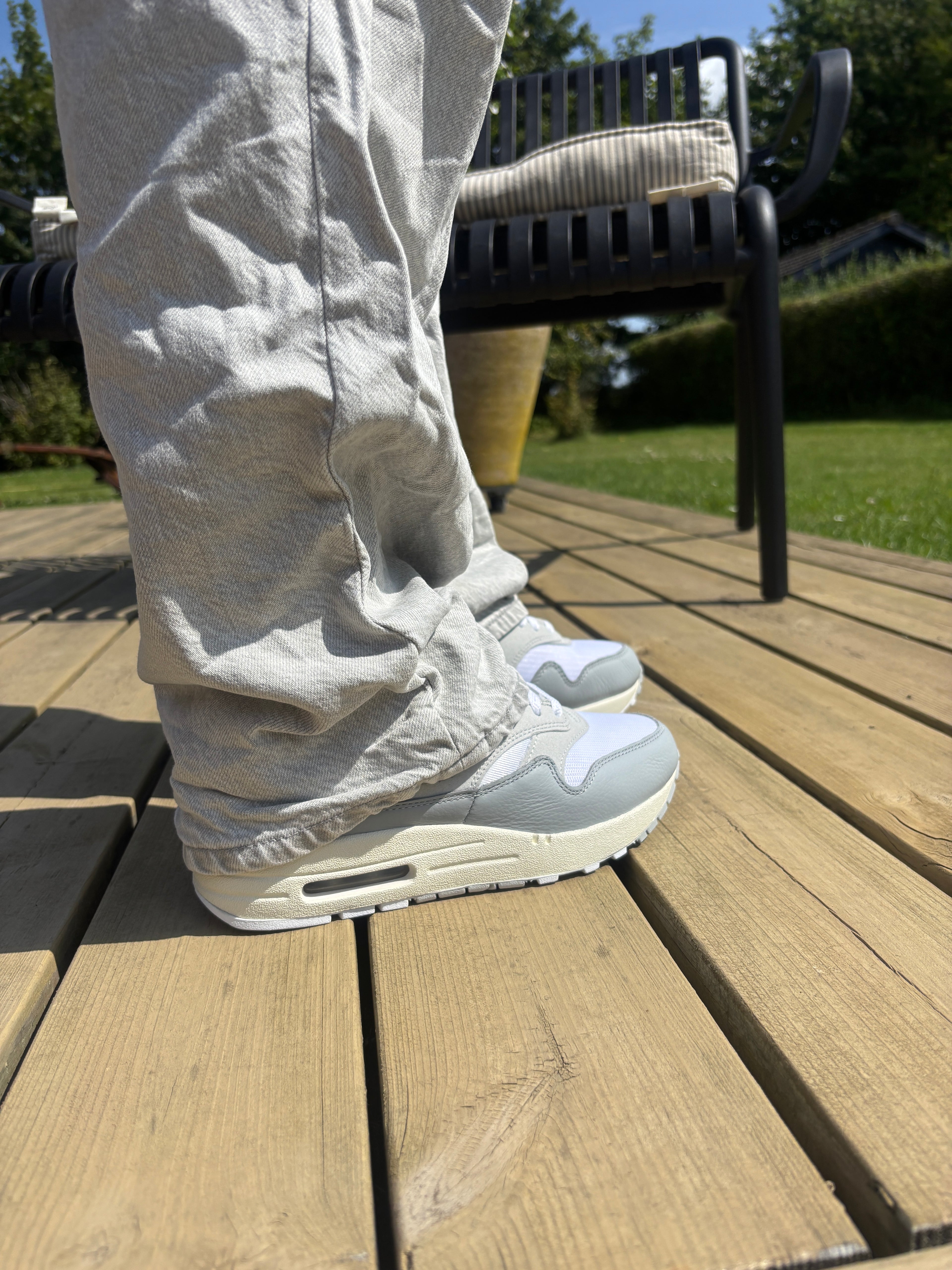 Nike Air Max 1 '87 Pure Platinum - Januar Udsalg