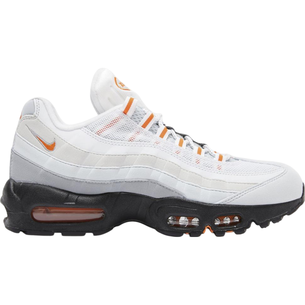 Nike Air Max 95 Wolf Grey Safety Orange Pure Platinum