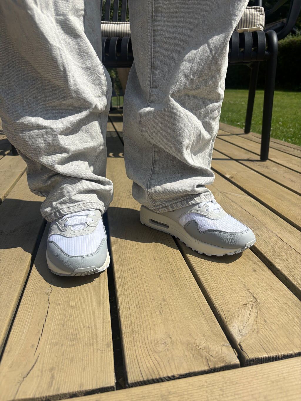 Nike Air Max 1 '87 Pure Platinum - Januar Udsalg