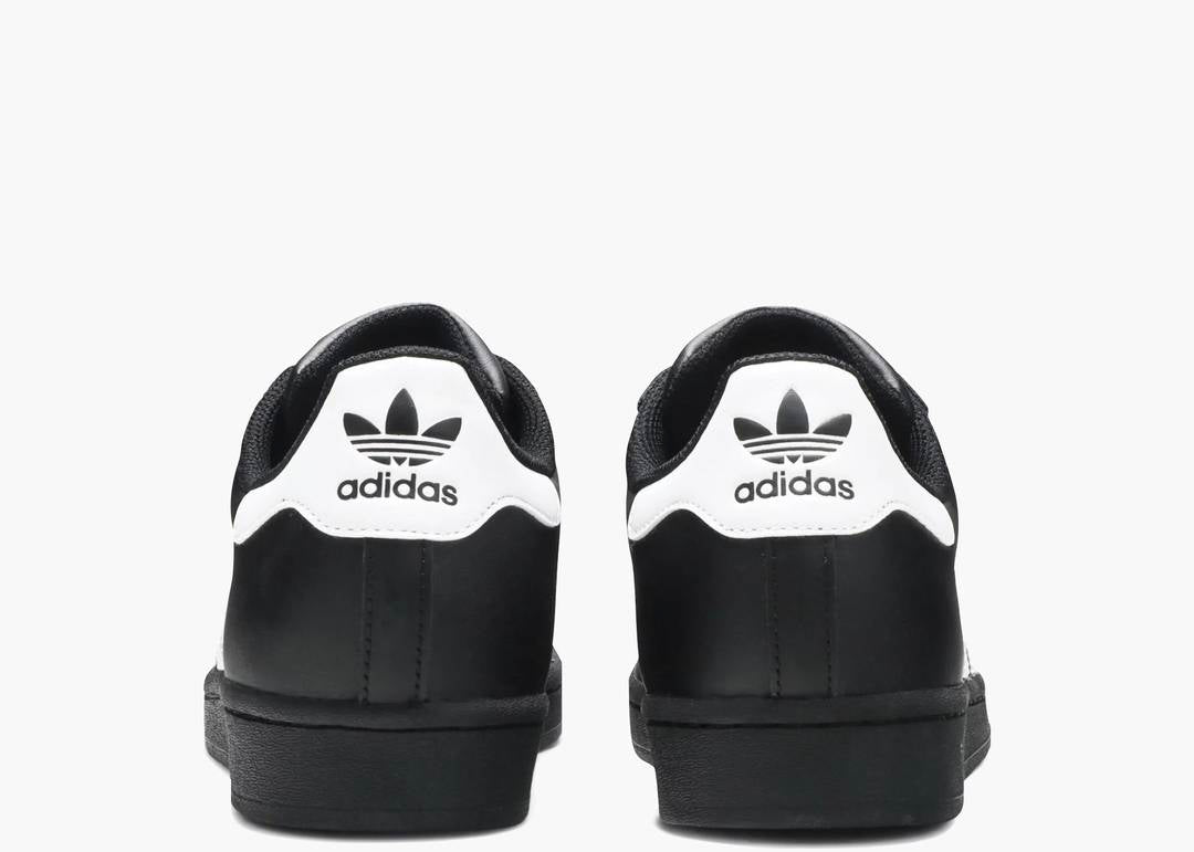Adidas Superstar Core Black Cloud White Gold
