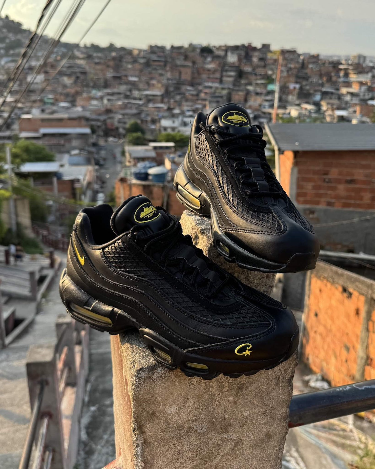 Air Max 95 Corteiz Honey Black