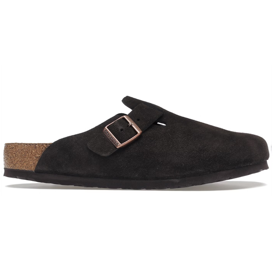 Birkenstock Boston Soft Footbed Suede Mocha