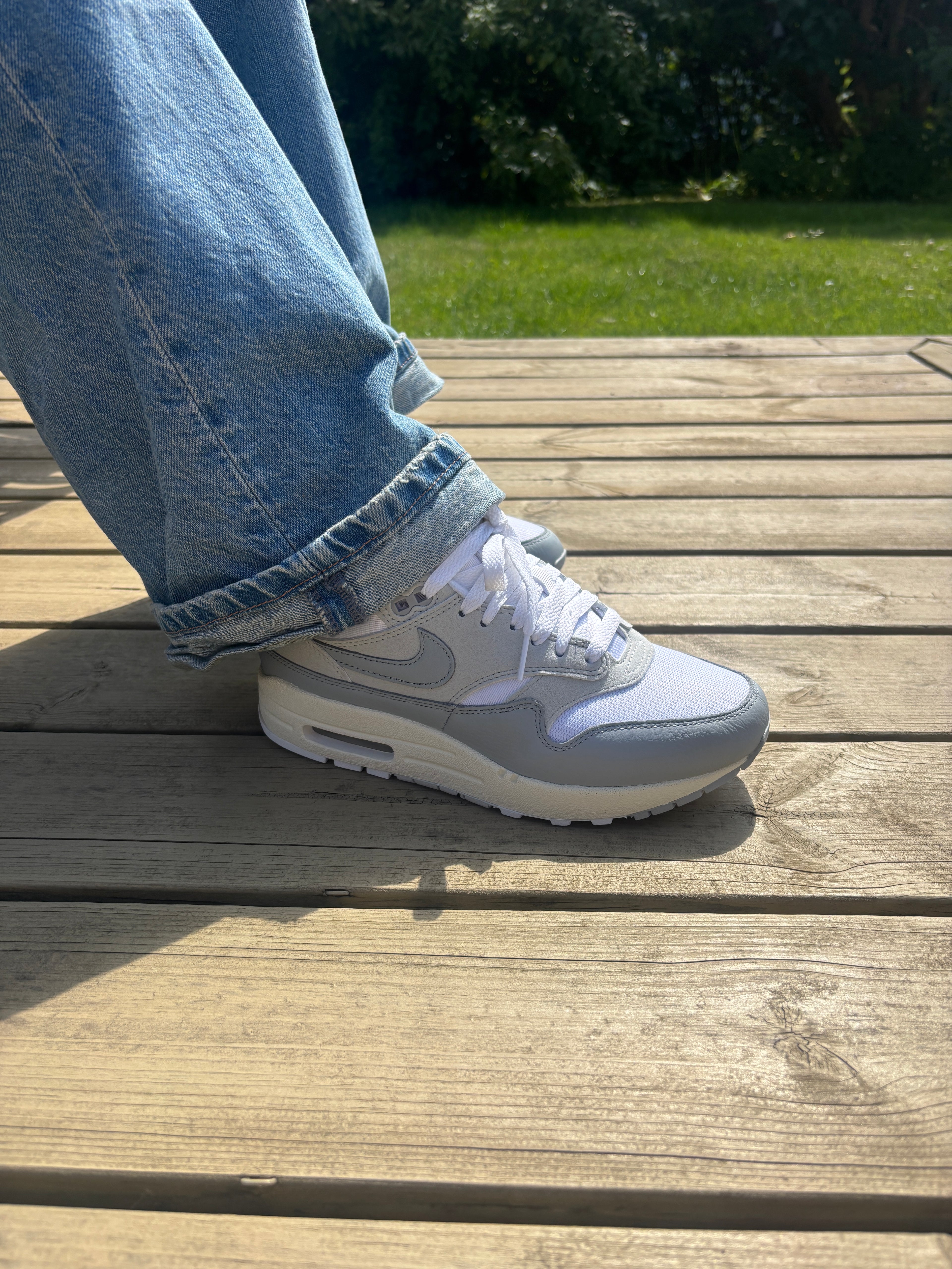 Nike Air Max 1 '87 Pure Platinum - Januar Udsalg