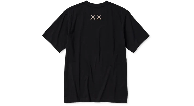 Kaws x Uniqlo UT Short Sleeve Family T-shirt Black